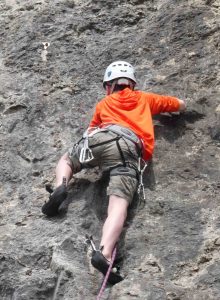 under 18 outdoor sport climbing