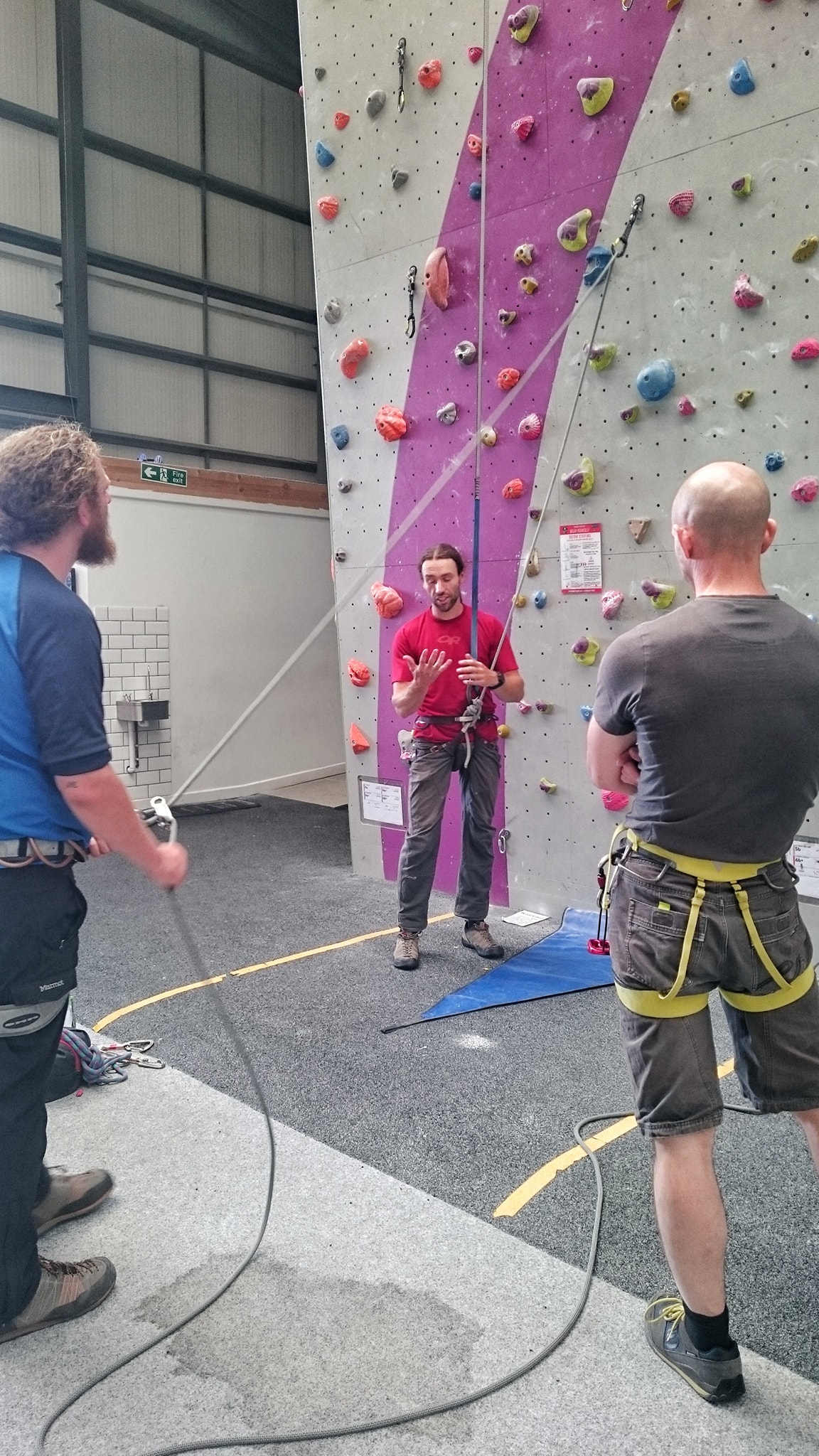 CWDI Climbing Wall Development Instructor training DWG Mountaineering and Climbing Development