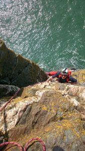 Guided Sea Cliff Climbing