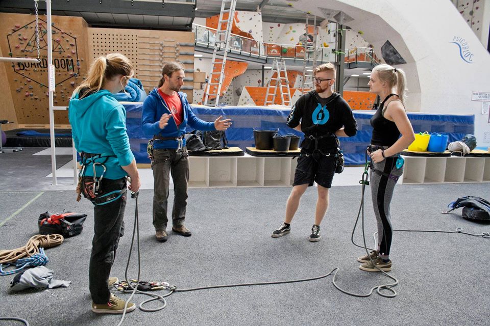 Climbing Wall Development Instructor training CWDI